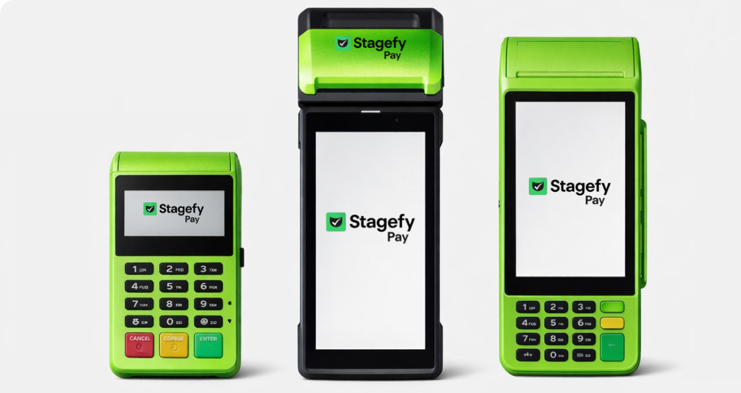 Máquina de cartão Stagefy Pay
